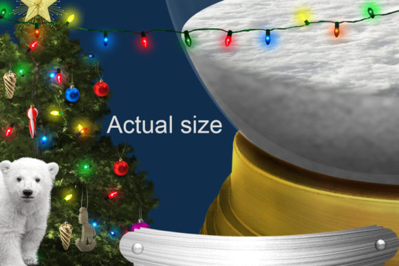 Alternative view of Snow Globe Clipart