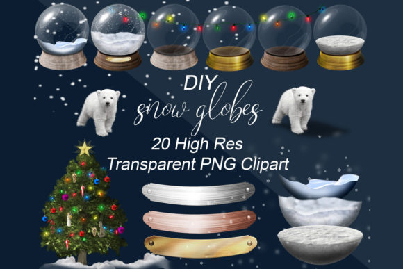 Snow Globe Clipart - Image 3