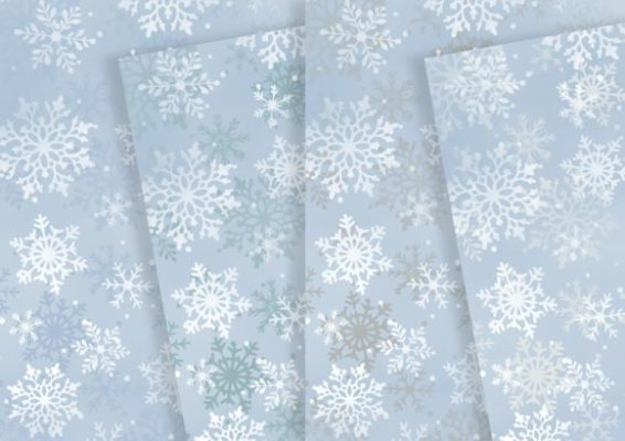 Alternative view of Snowflake Digital Paper