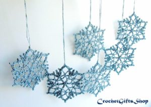Snowflake Ornament Crochet Pattern