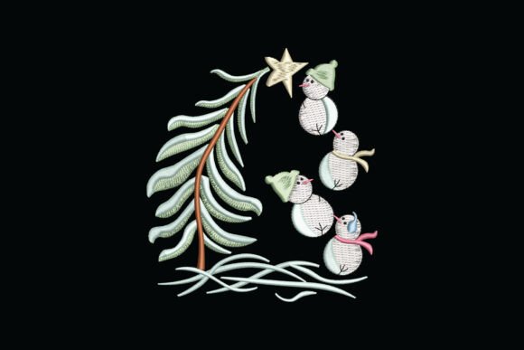 Snowman Christmas Tree