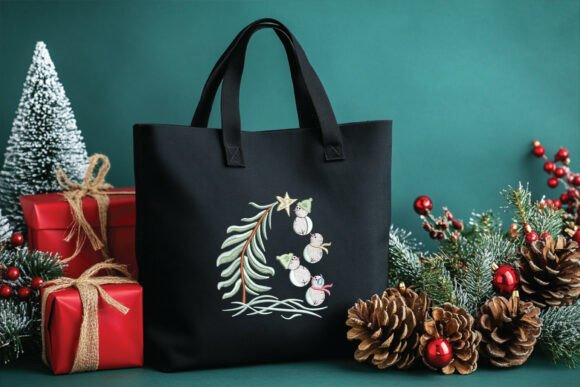 Snowman Christmas Tree - Image 5