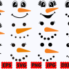 Snowman Face SVG | Snowman SVG |Face SVG