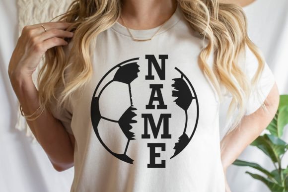Soccer Ball Name SVG Clipart for Cricut - Image 2