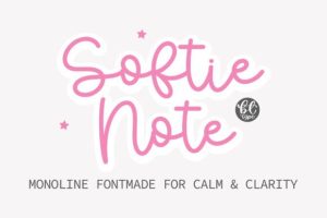 Softie Note Font