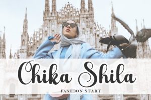 Alternative view of Sophia Font