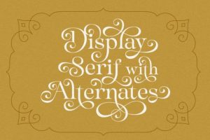 Alternative view of Sparky Dream Font