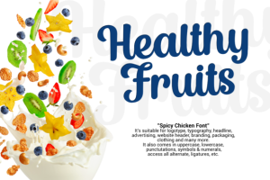 Alternative view of Spicy Chicken Font