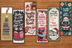 Alternative view of Spicy Holiday Bookmark Set
