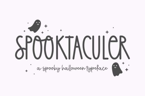 Spooktaculer Font