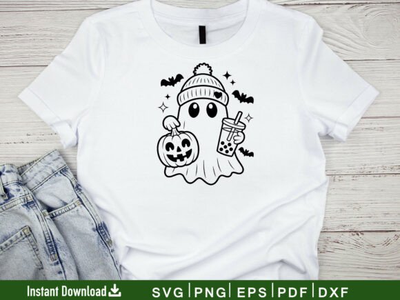 Spooky Ghost, Halloween Svg, Pumpkins - Image 2