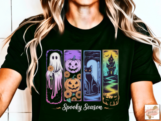 Alternative view of Spooky Season Png Vintage Halloween Png