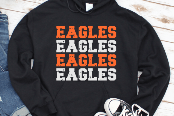 Sporty Tee Distressed Font - Image 5