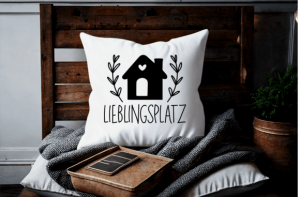 Alternative view of Spring German Home Plotter File Svg