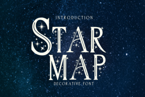 Star Map Font