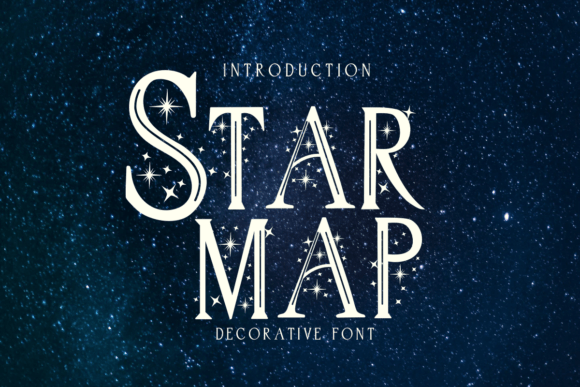 Star Map Font