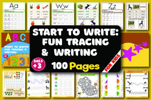 Start to Write: Fun Tracing and Writing