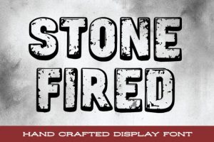 Stone Fired Font