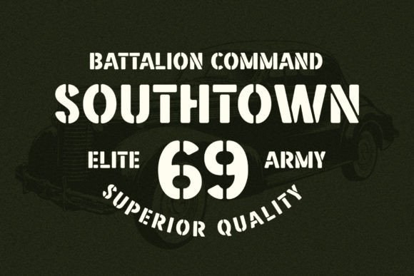 Straight Fighter Font - Image 2