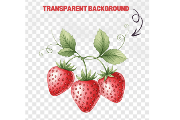 Strawberry Clipart, Berry First Clipart - Image 3