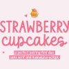 Strawberry Cupcakes Font