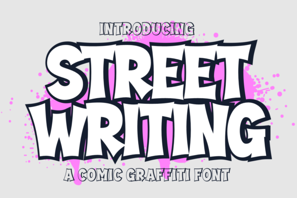 Street Writing Font