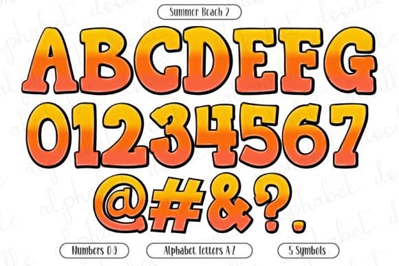 Summer Beach Font - Image 8