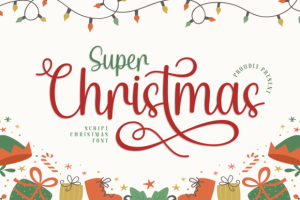 Super Christmas Font
