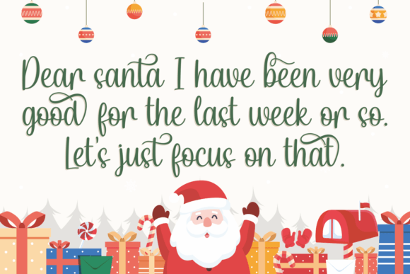 Super Christmas Font - Image 6