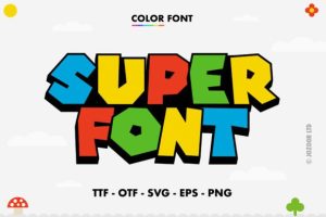 Alternative view of Super Font
