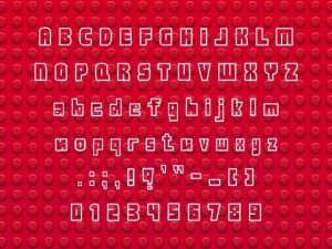 Alternative view of Super Game Font