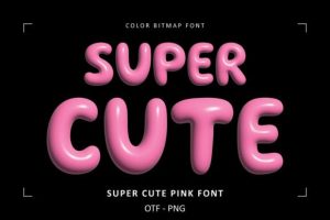 Super Cute Font Font