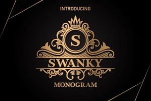 Swanky Monogram Font