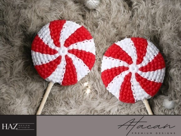 Sweet Candy Ornament PDF Crochet Pattern - Image 3