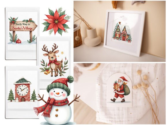 Sweet Christmas Mrs Santa Claus Village - Image 4