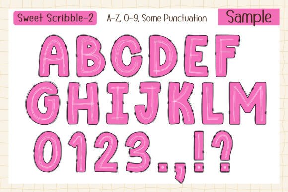 Sweet Scribble Font - Image 4
