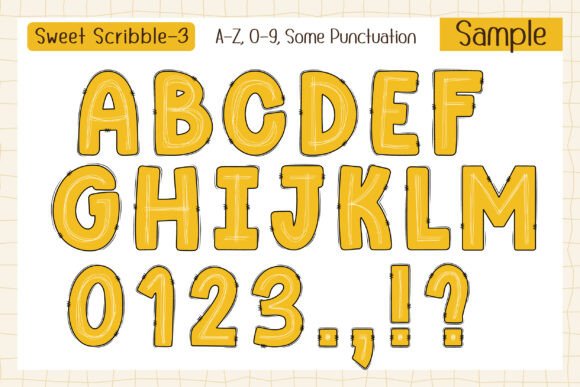 Sweet Scribble Font - Image 5
