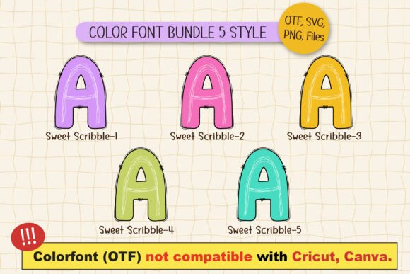 Sweet Scribble Font - Image 2