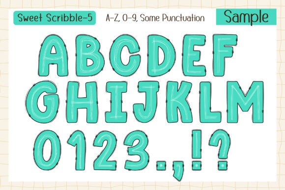 Sweet Scribble Font - Image 7