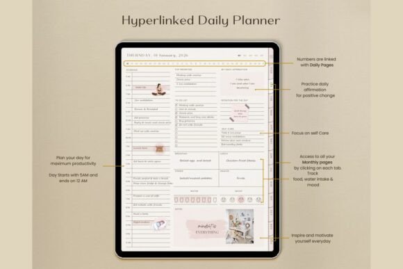 THAT GIRL Digital Planner GoodNotes - Image 4