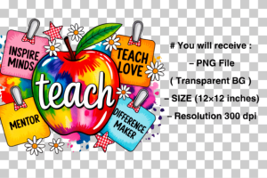 Alternative view of Teacher T-shirt Design, Back to School