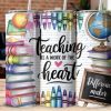 Teacher Tumbler Wrap Png
