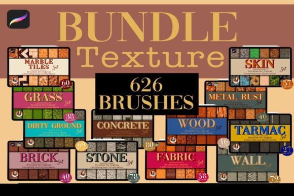 Texture Procreate Bundle