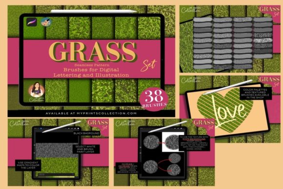 Texture Procreate Bundle - Image 3