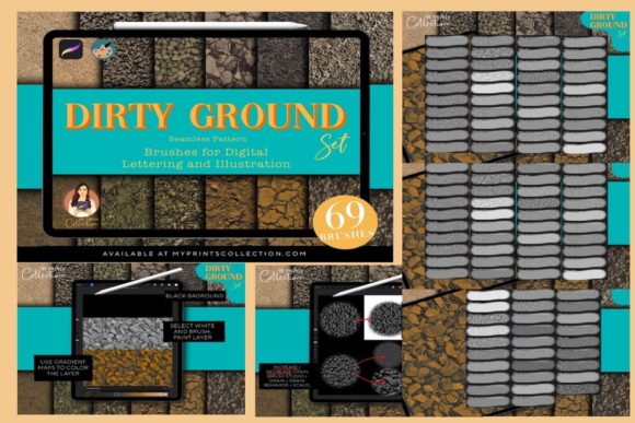 Texture Procreate Bundle - Image 4