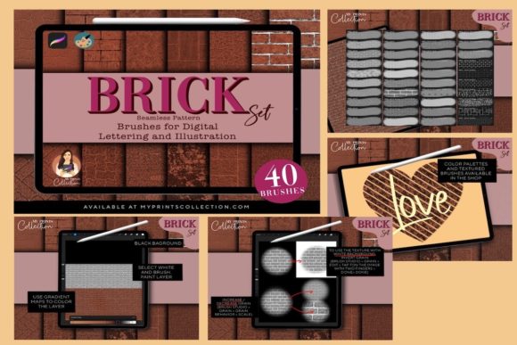 Texture Procreate Bundle - Image 5