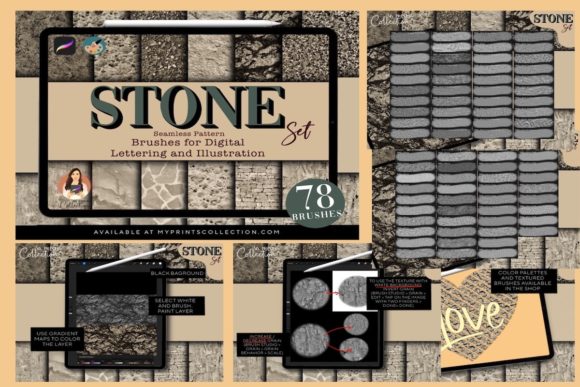 Texture Procreate Bundle - Image 6