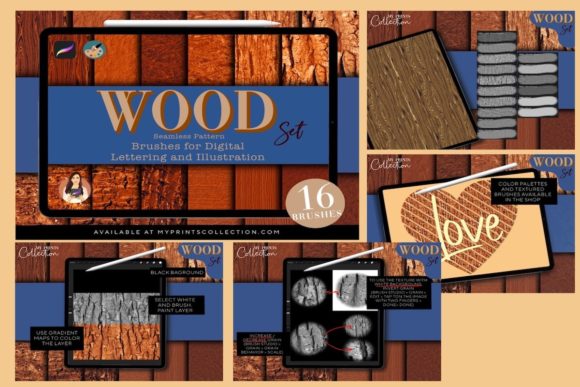 Texture Procreate Bundle - Image 7