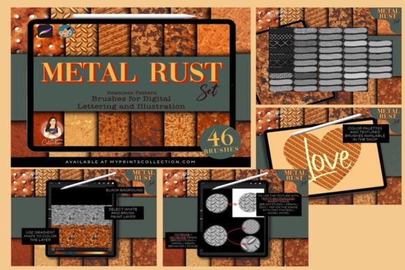 Texture Procreate Bundle - Image 8