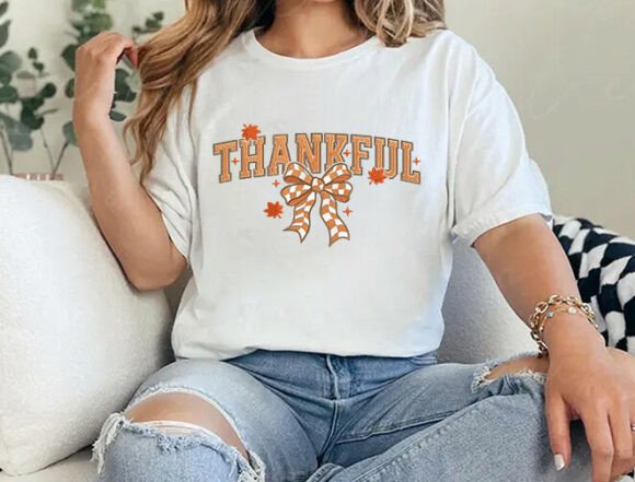 Thankful Bow Embroidery Design - Image 7